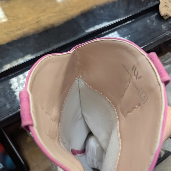 Women's pink cowgirl boots - Picture 8 of 8